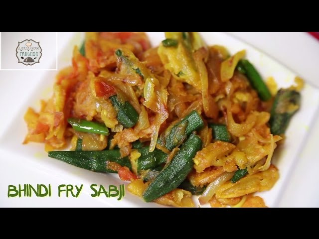Bhindi Masala Fry - How To Make Okra Fry - Ladyfinger Fry - Quick & Easy Bhindi Sabzi | India Food Network