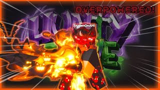 The HALLOWEEN Sword Is INSANELY Overpowered in Hunty Zombies!