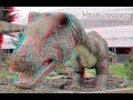 Dinosaurs. Look out. 3D anaglyph.