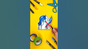 Insane Paper Craft Puzzle by Inside Out 🧩#insideout #insideout2 #diy #papercraft #puzzle #puzzles