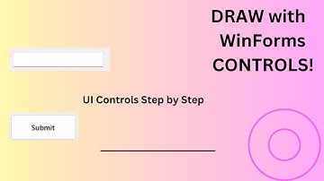 C# WinForms Tutorial: Drawing Graphics with Labels, Buttons, Panels & More
