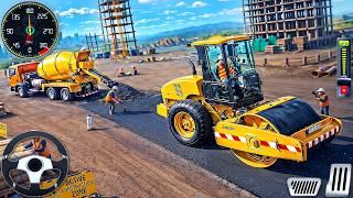 Highway City Road Builder Construction 2026 - Excavator Loading Simulator 3D - Android GamePlay screenshot 3