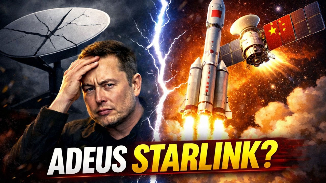 ADEUS STARLINK? O plano da China para dominar a Internet no Brasil (SpaceSail)