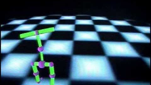 Evolved Biped Robot with an evolved mass distribution
