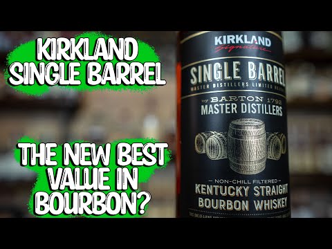 Kirkland Single Barrel Bourbon Whiskey Review! Breaking the Seal