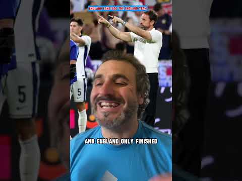 ENGLAND FANS BOO THE ENGLAND TEAM
