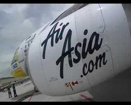 AirAsia - World's 1st AT&T Williams Formula 1 A320