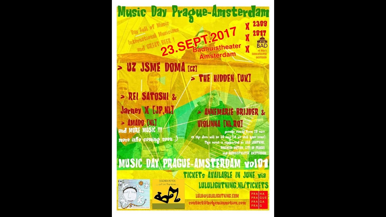THE musicians of  " MUSICday PRAGUE_AMSTERDAM " 23sept2017