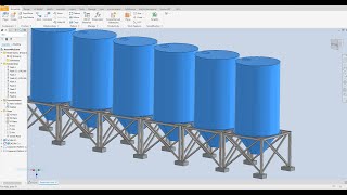 Autodesk inventor 2024 Exercise 35 Tutorial Design A Industrials Silo in Sheet Metal