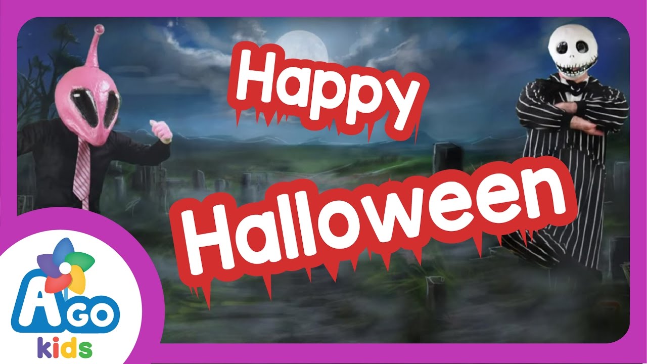 Happy Halloween Song for Kids BINGOBONGO Learning YouTube