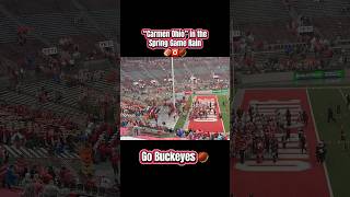 “Carmen Ohio” in the Spring Rain 🌰🏈🅾️ #collegefootball #ohiostate #buckeyes #gobucks #osu