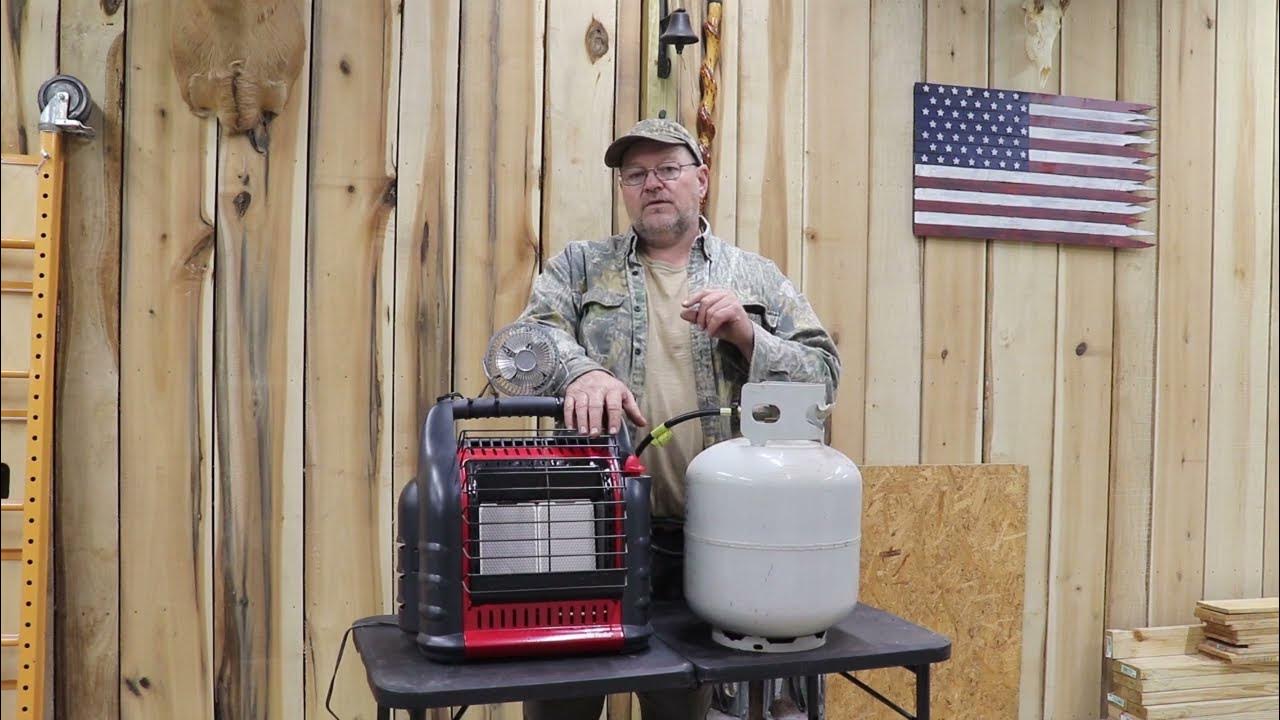 how long will a mr buddy heater last on a 20lb tank YouTube