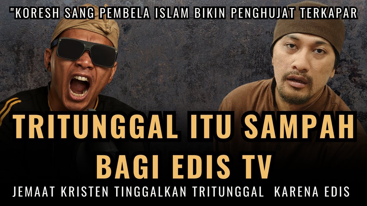 "KORESH apologet islam Membuktikan Keperkasaan Islam! Penghujat EDIS TV Tak Berkutik KALI INI!