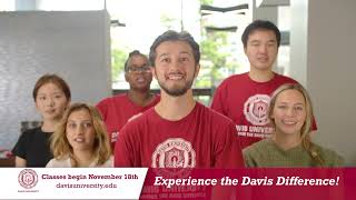 Experience the Davis Difference!