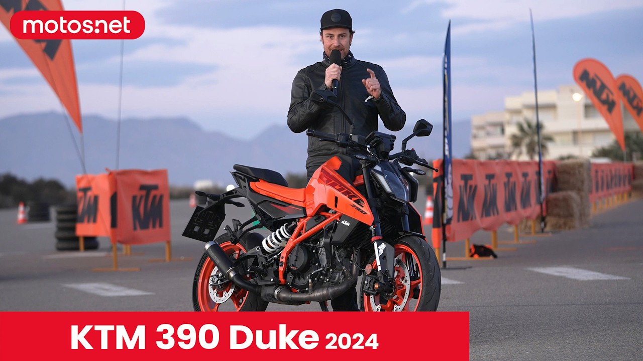 🔥 KTM 390 Duke  / 30 años de DUKE / Presentación/ Review en Español / Motos.net / 4K