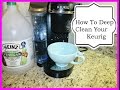 How To Deep Clean Your Keurig  Coffee Maker- asimplysimplelife
