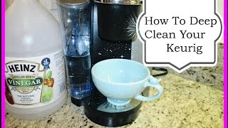 Cleaning your keurig periodically will get rid of all that mineral
build-up from constant use keurig. i hope you guys enjoy this video.
mahalo :)