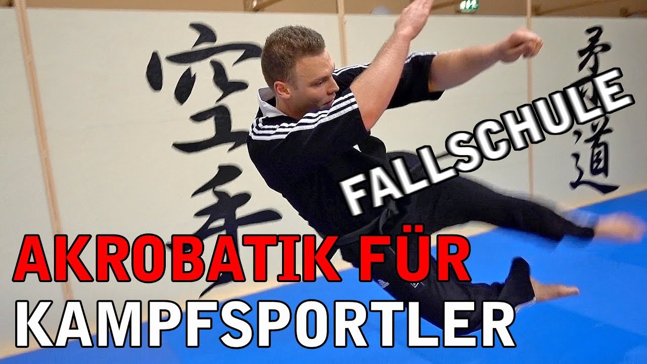 RICHTIG HINFALLEN TUTORIAL FALLSCHULE FÜR KAMPFKUNST SELBSTSCHUTZ TURBO TORBEN TAEKWONDO WORKOUT XMA
