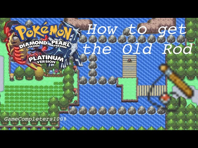 How to get the Old Rod in Pokemon Diamond & Pearl and Pokemon Platinum 