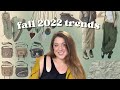 fall 2022 fashion trends... that you can THRIFT or DIY!