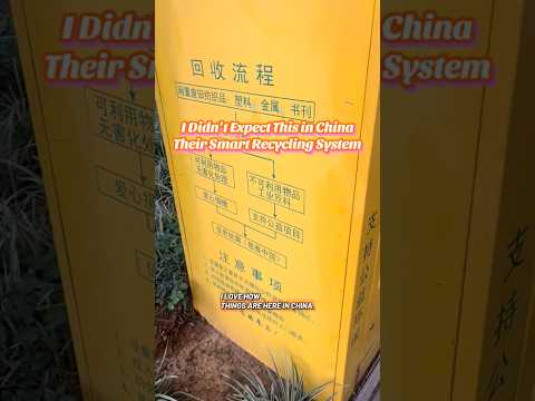 This is how China gives old things a new purpose 🇨🇳♻️ #LifeinChina