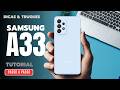 Como sugerir ou não correção de texto no teclado no Samsung Galaxy A33