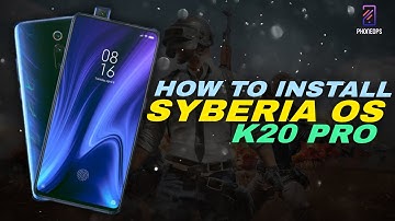 🔥🔥 K20 PRO | How to install the best overall rom in 6 minutes | SYBERIA OS & Soviet Afghan Kernel 🔥🔥