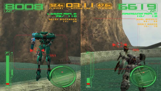 Armored Core 2 - Starter AC VS Ares (HARD) 