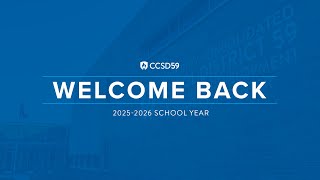 Welcome Back 2025-26 School Year