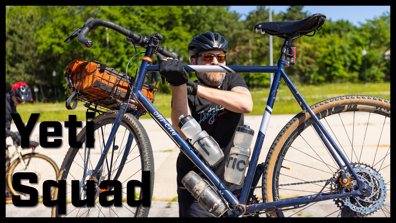 Yeti Squad Ride | Riding on an Abandoned Innerbelt & More | Dirty River Bicycles Shop Ride | Akron