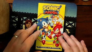 SONIC MANIA Manual - page by page
