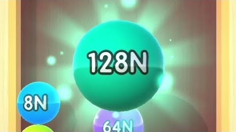 Reached 128N Ball in 2048 Balls 3D Gameplay