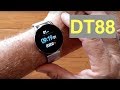 DTNo.1 DT88 IP68 Waterproof Sports/Business/Dress Health Smartwatch: Unboxing and 1st Look