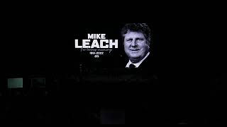 Memorial service for football legend Mike Leach