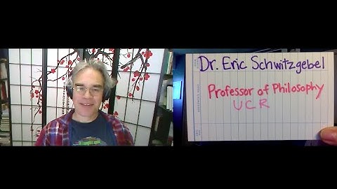 Dr. Sahar Joakim interviews Dr. Schwitzgebel on consciousness