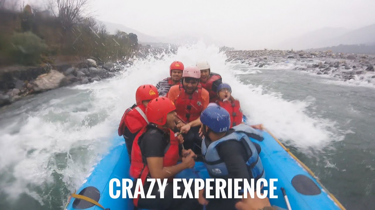 RIVER RAFTING IN KASOL, MANALI 💦 JUMPED IN RIVER AT -4℃ 🥶 EP.4 HIMACHAL ...