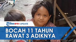 Kisah Pilu Bocah 11 Tahun Harus Rawat 3 Adiknya, Ditinggal Ayah dan Ibu di Penjara karena Narkoba