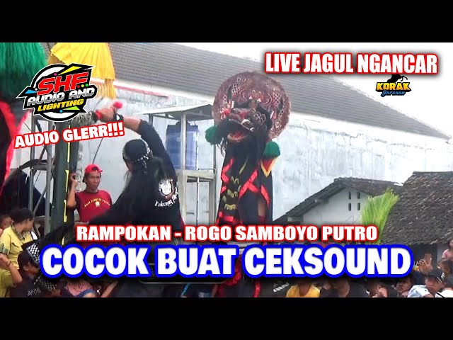 Indonesian Traditional Dance Jaranan ROGO SAMBOYO PUTRO Live Jagul Ngancar Kediri Indonesia class=