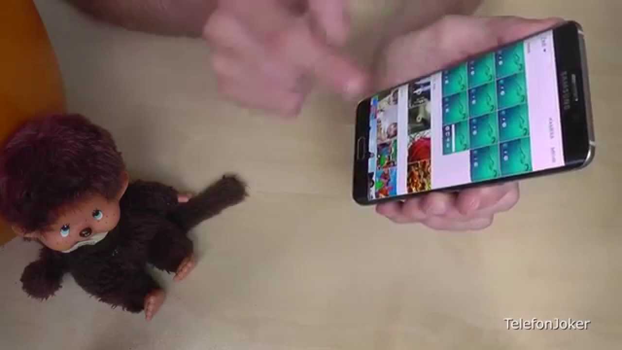 Samsung Galaxy S6 Edge + (Plus): Wie macht man einen Screenshot - YouTube