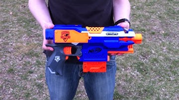 Nerf N-Strike Elite Stryfe - Range Test (Stock)