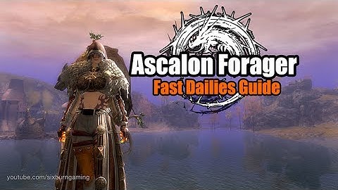 Guild Wars 2: Daily Ascalon Forager (Potato Farm) - Fast Dailies