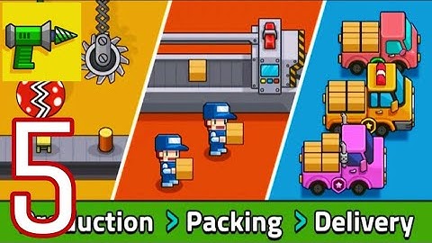 My FActory Tycoon-Idle Game-Walkthrough Gameplay(Part 5) Prince AKG Gameplay