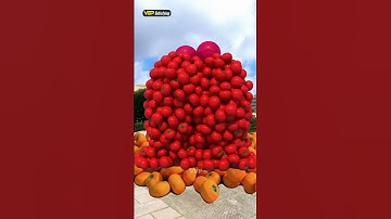 Relaxing clip on VBP Satisfying channel P.1985 - Fruit and vegetable #shorts