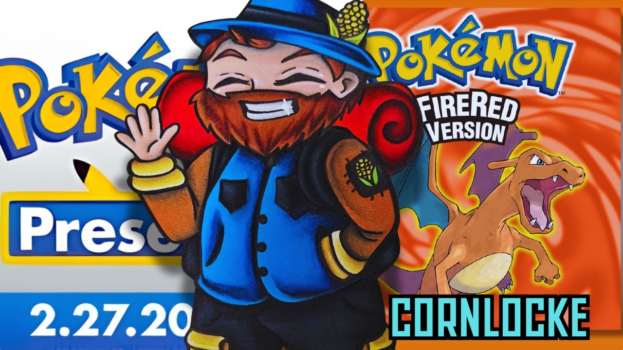 Pokémon FireRed Cornlocke LIVE | The Run Starts Now