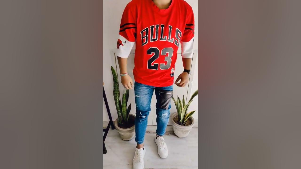 Chicago Bulls 23 Oversized Imported Fabric T-Shirt