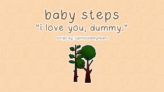 [F4A] baby steps [enemies to lovers] [tsundere] [injured listener]