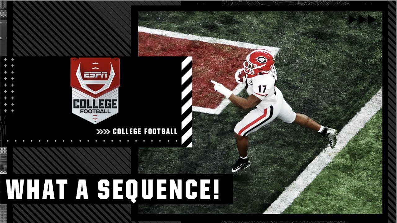 Georgia vs. Alabama starts with a WILD OPENING SEQUENCE! 🍿