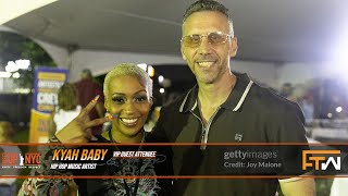 Todd interviews Hip Hop Music Artist, Kyah Baby I Rise Up NYC I Finale Concert I RWPk I Queens, NY