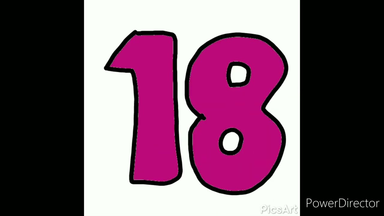 numbers band 2 but 18 is now red