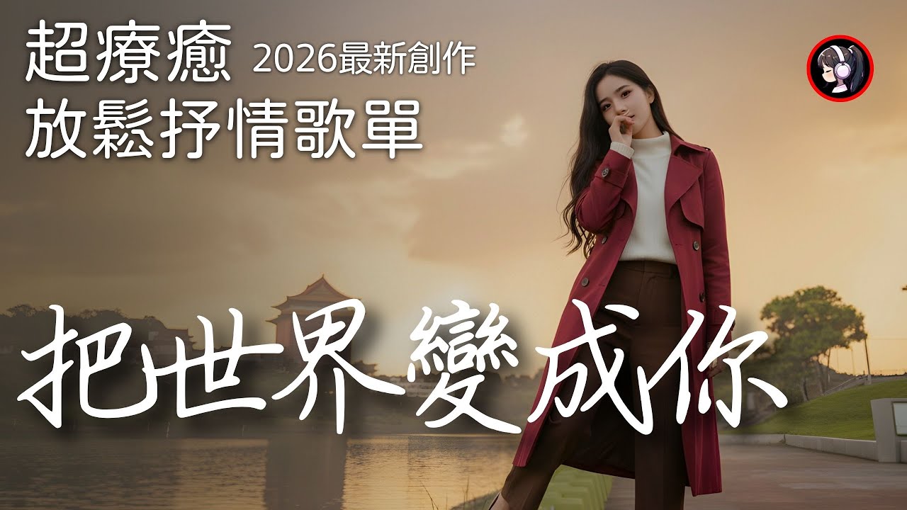 🎧 2026華語流行歌曲《把世界變成你》好聽的歌・中文R&B歌單・中文歌・療癒抒情・放鬆音樂,讀書、工作、睡前、等車 #抒情歌 ...